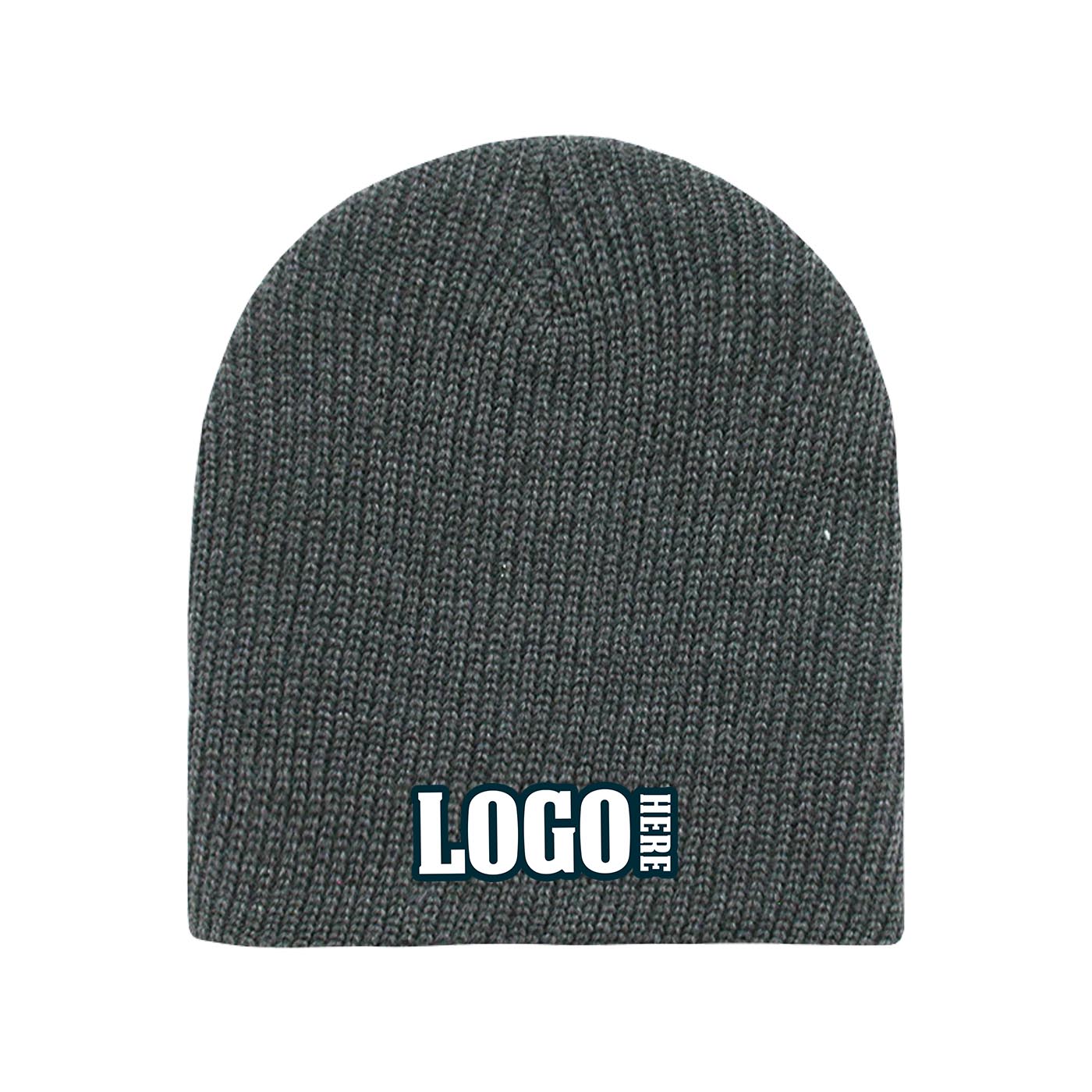 Custom Embroidered Decky 608 - GI Cuffless Watch Cap, Knit Beanie