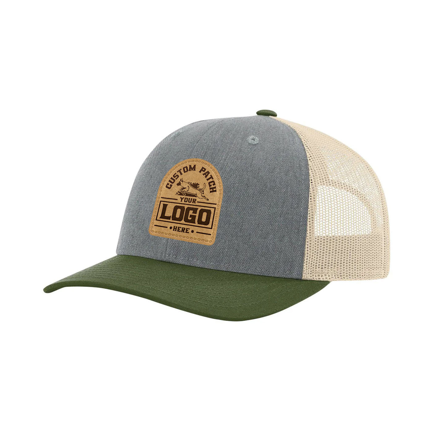 Custom Patch Richardson 115 Low Pro Trucker Cap, Snapback Hat