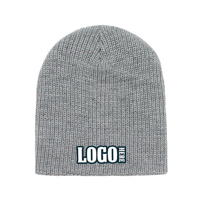 Custom Embroidered Decky 608 - GI Cuffless Watch Cap, Knit Beanie