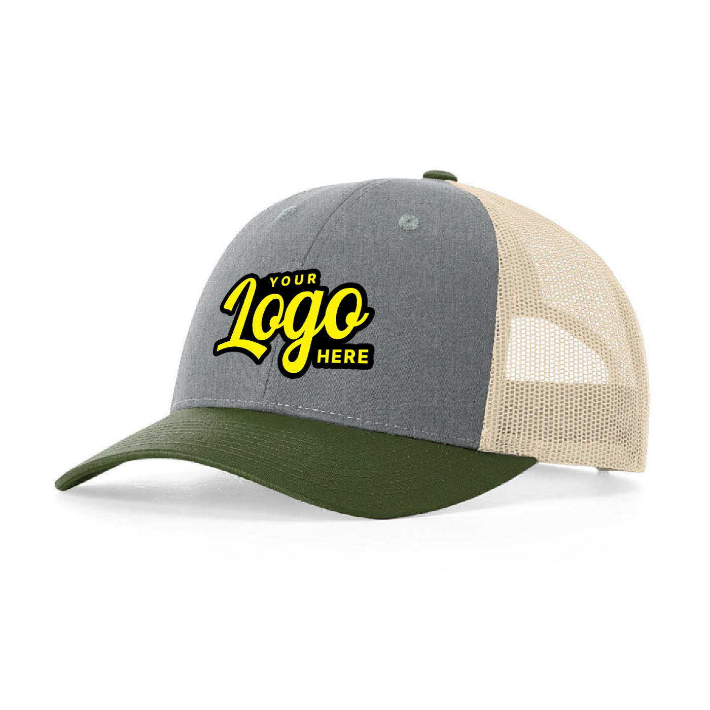 Richardson 115 Low Pro Trucker Hat - Custom Logo or Blank