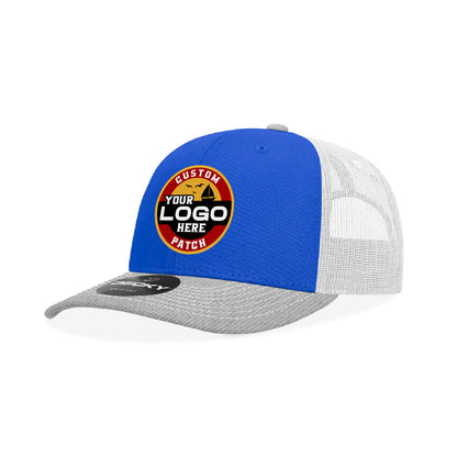 Custom Patch Decky 6031 - 6 Panel Mid Profile Structured Contra-Stitch Trucker Hat