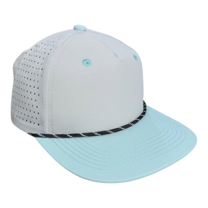 Blank Rope Hats Perforated Structured Cap