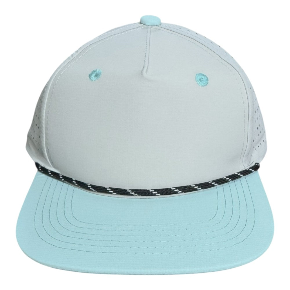 Blank Rope Hats Perforated Unstructured Cap