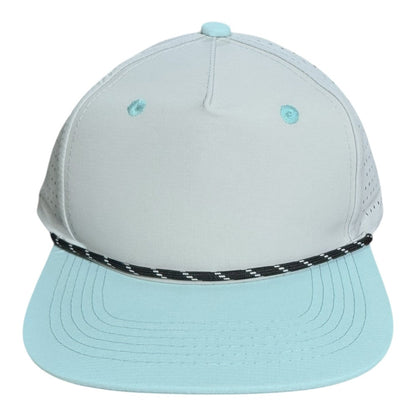 Blank Rope Hats Perforated Unstructured Cap