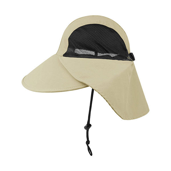 Juniper J7003 Large Bill Flap Cap with Mesh Side Panels