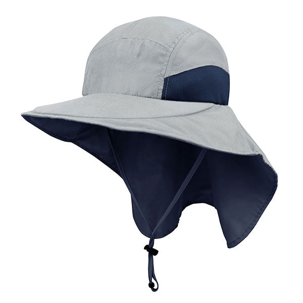 Juniper J7213C Microfiber Wide Brim Flap Cap