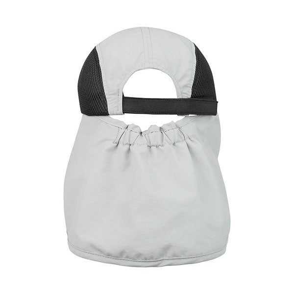 Juniper J7222 Taslon UV Cap with Flap & Chin Cord