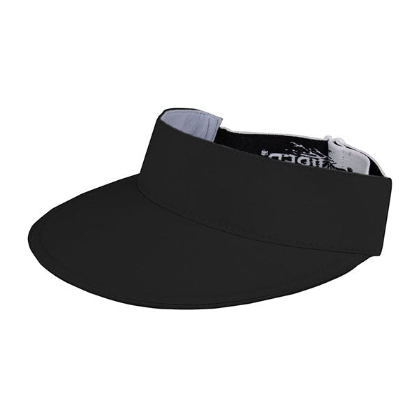 Juniper J7257 Microfiber Visor with Jacquard Elastic Band