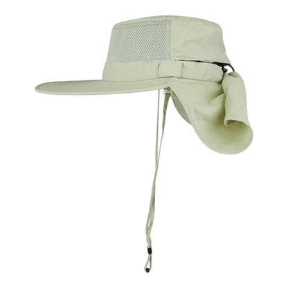 Juniper J7243 Taslon UV Large Bill Hat with Roll-Up Flap