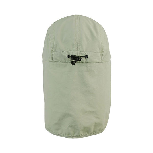 Juniper J7220 Taslon UV Cap with Flap & Draw String