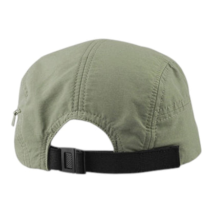 Juniper J7218 Outdoor Taslon Cap with Zipper Pocket