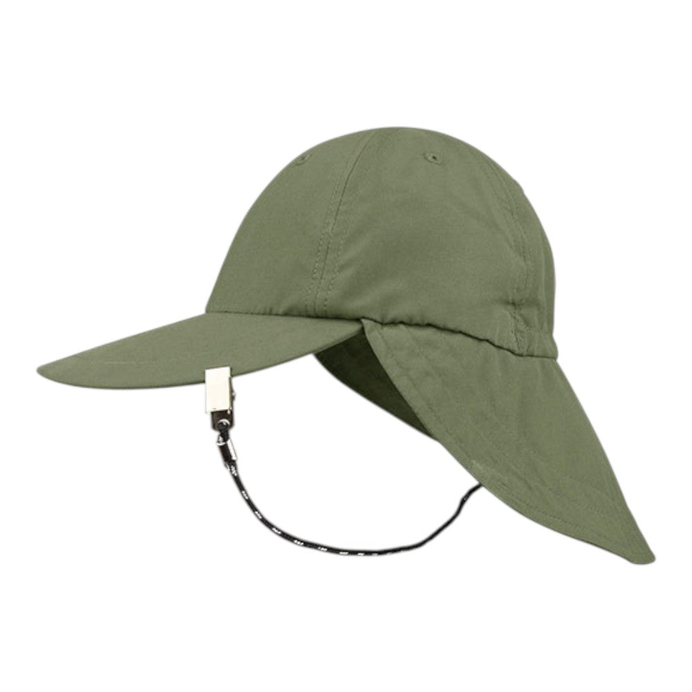 Juniper J6933 Microfiber Flap Cap with String Clip