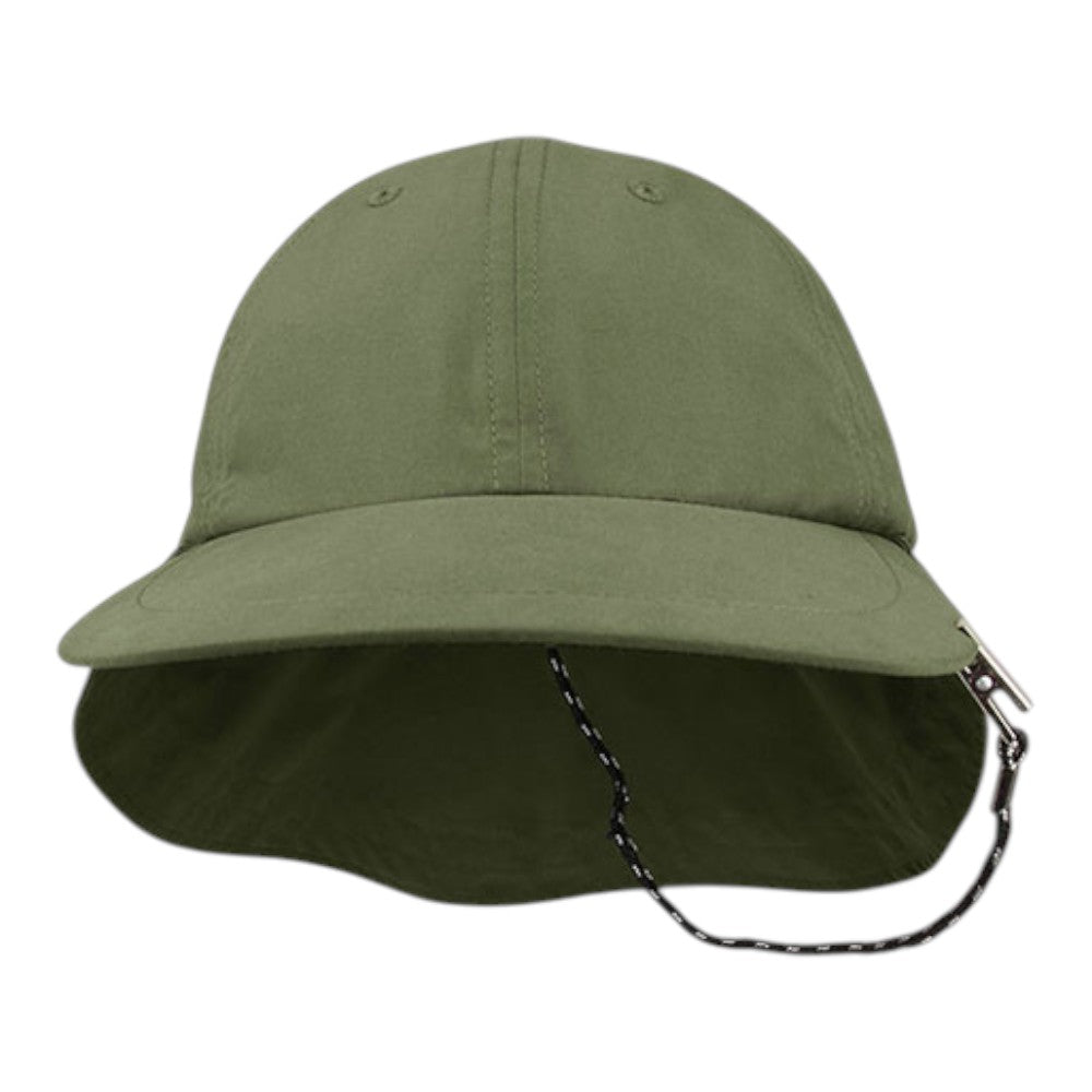 Juniper J6933 Microfiber Flap Cap with String Clip