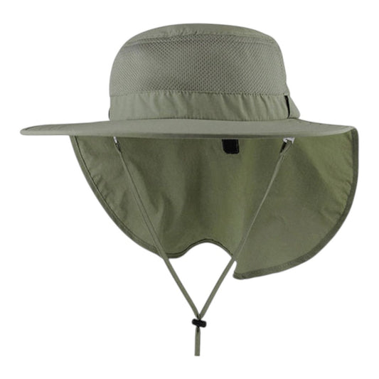 Juniper J7243 Taslon UV Large Bill Hat with Roll-Up Flap
