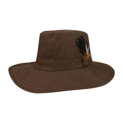 Juniper J9705 Waxed Cotton Canvas Men's Western Hat