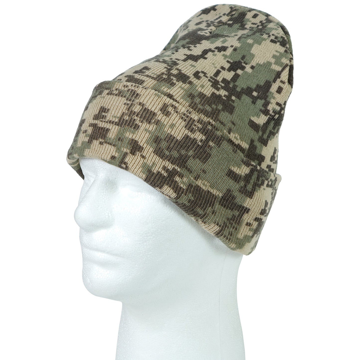 Nissun Digital Pixel Camo Knit Cap - KNIT.D