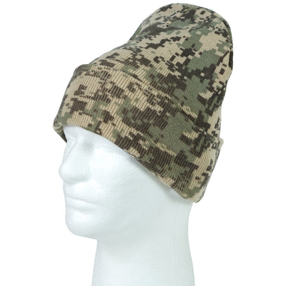 Nissun Digital Pixel Camo Knit Cap - KNIT.D