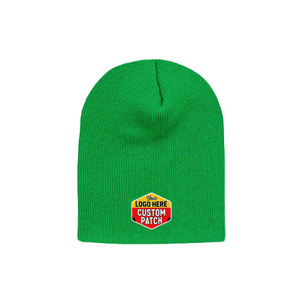 Custom Patch Decky 614 - Acrylic Short Beanie, Knit Cap - 614