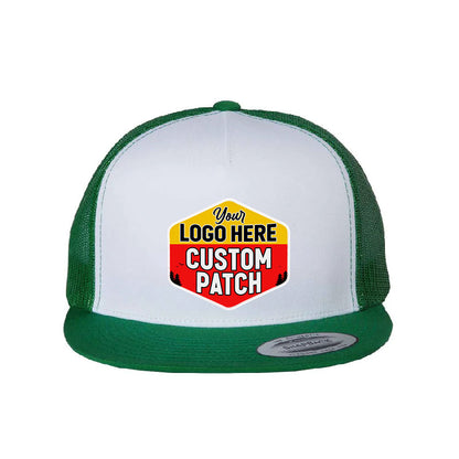 Custom Patch YP Classics, Yupoong 6006 Flat Bill Trucker Cap