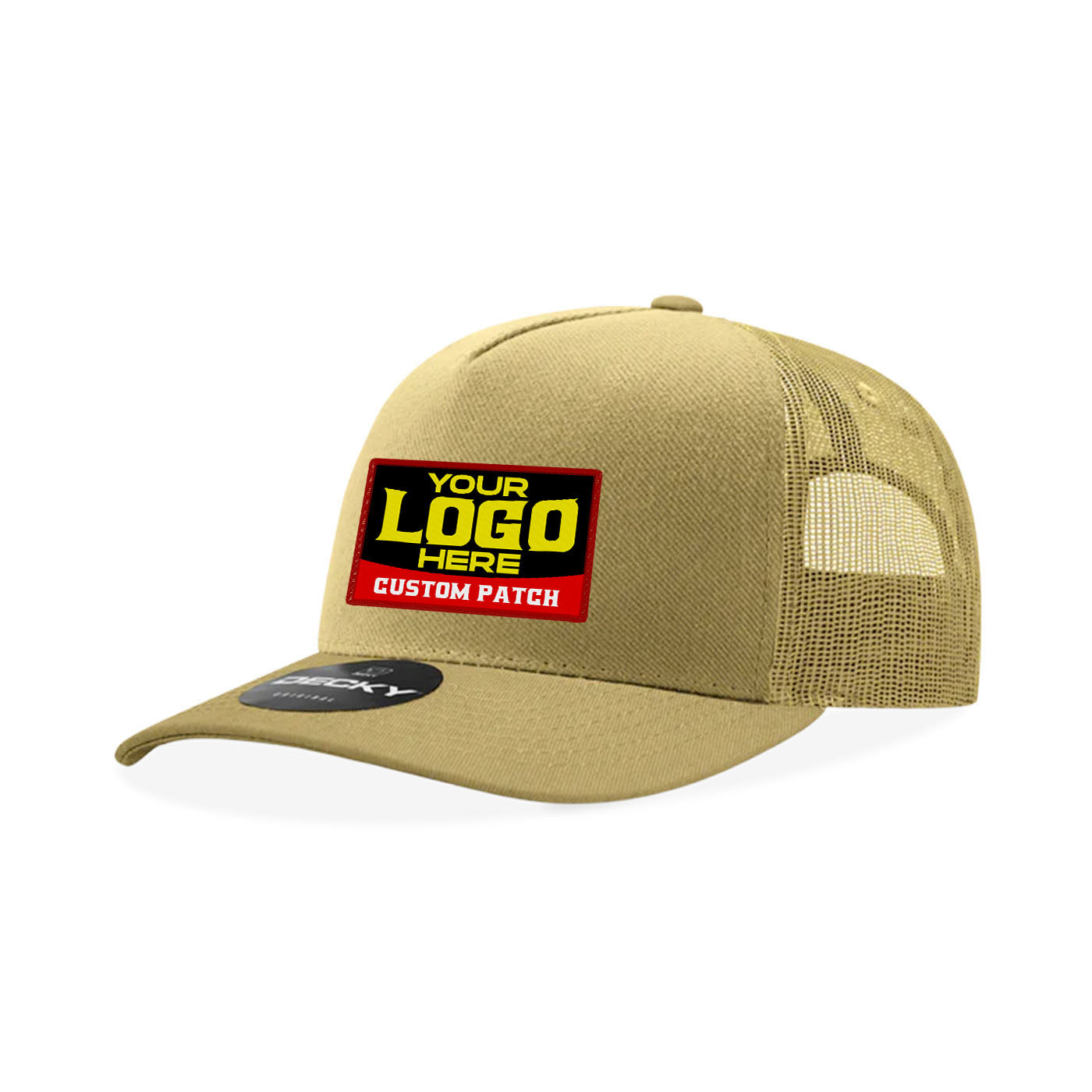 Custom Patch Decky 6030 - Classic, 5-Panel Retro Trucker Cap