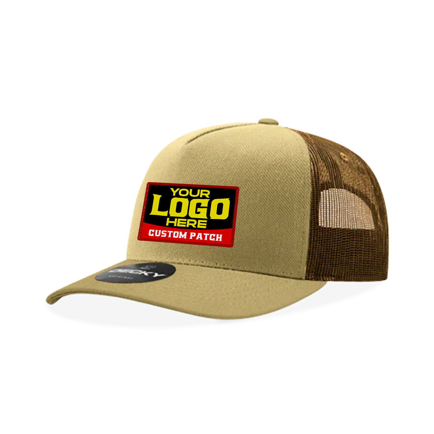 Custom Patch Decky 6030 - Classic, 5-Panel Retro Trucker Cap