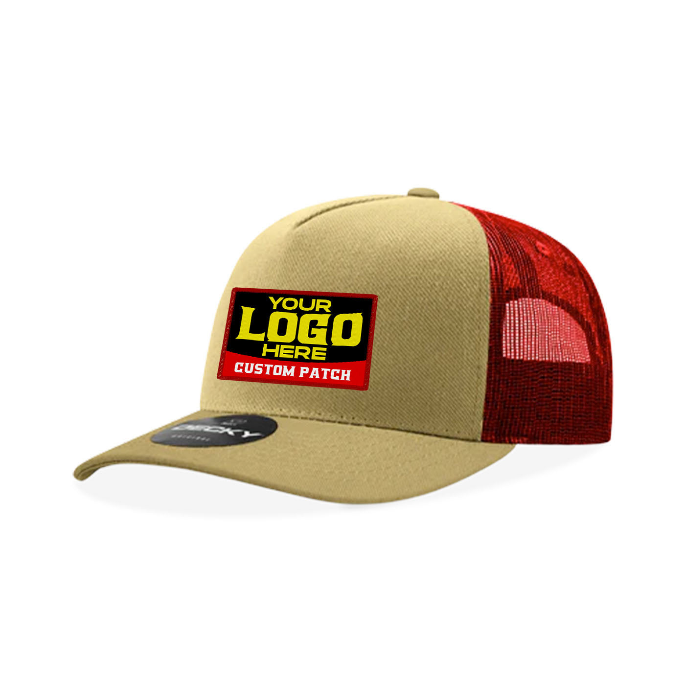 Custom Patch Decky 6030 - Classic, 5-Panel Retro Trucker Cap