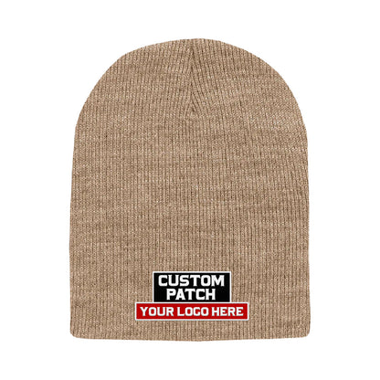 Custom Patch Decky 187 - Acrylic Short Beanie, Knit Cap - 187