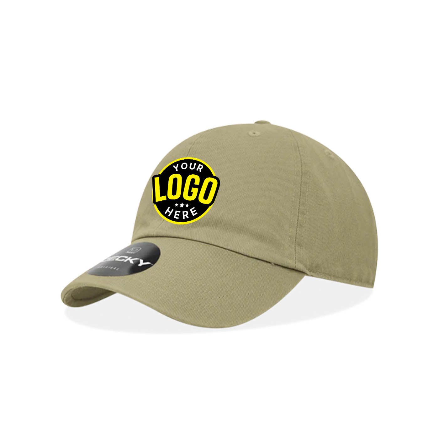 Custom Embroidered Decky 205 - Classic Low Profile, Relaxed Cotton Dad Hat