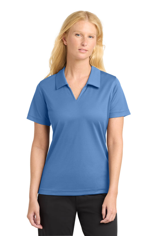 Sport-Tek L469 Women's Dri-Mesh   V-Neck Polo