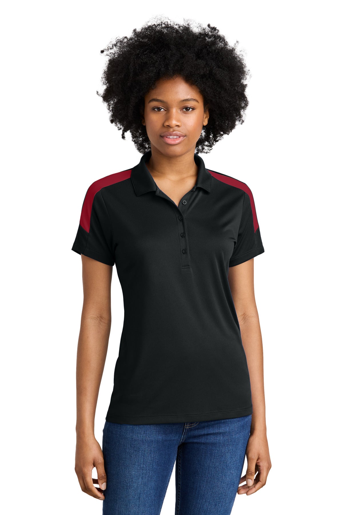 Sport-Tek LST104 Women's Competitor ™  United Polo