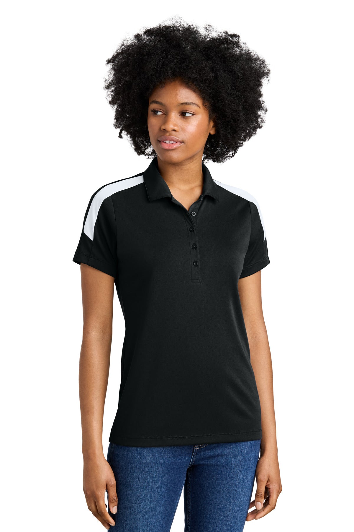 Sport-Tek LST104 Women's Competitor ™  United Polo