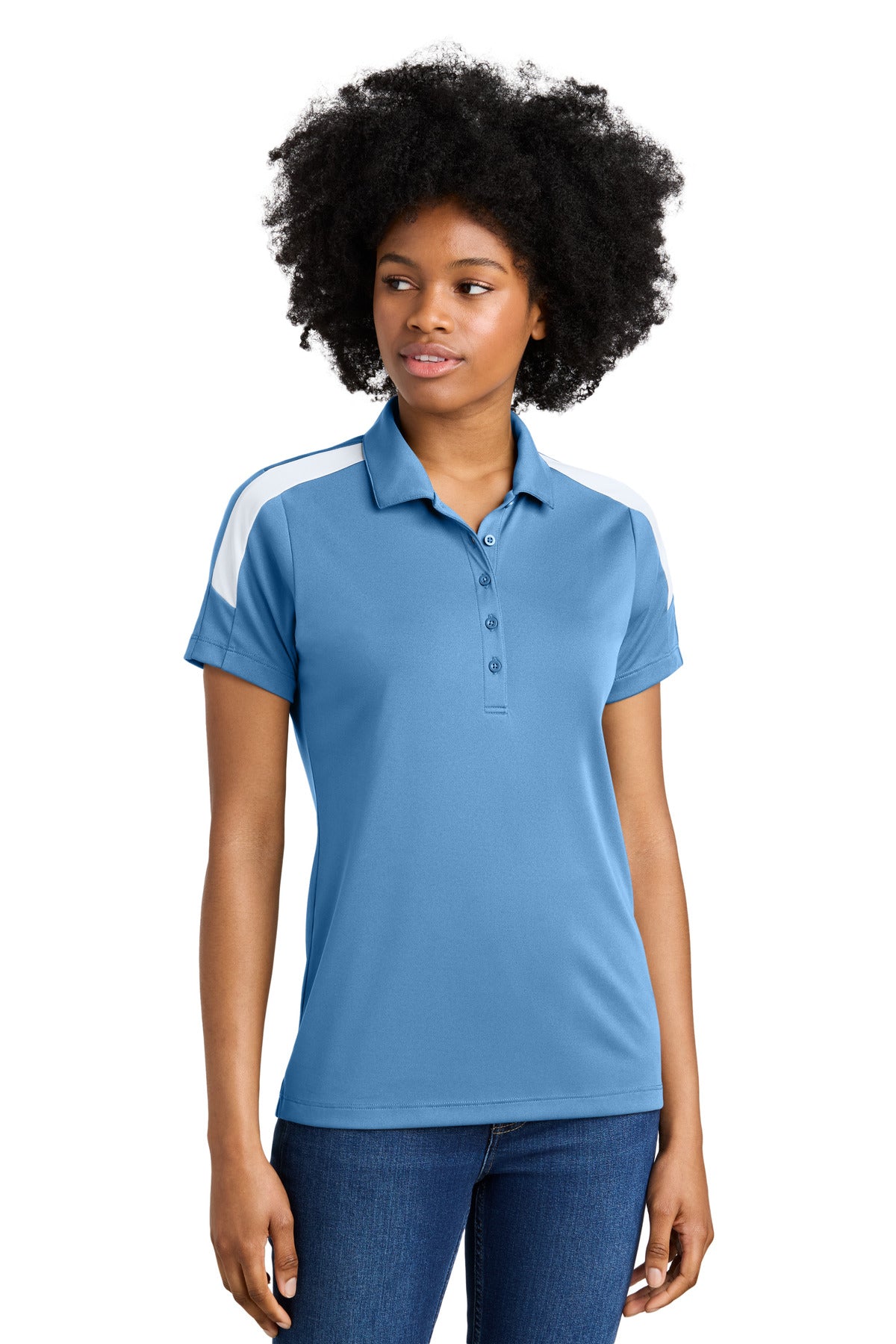 Sport-Tek LST104 Women's Competitor ™  United Polo