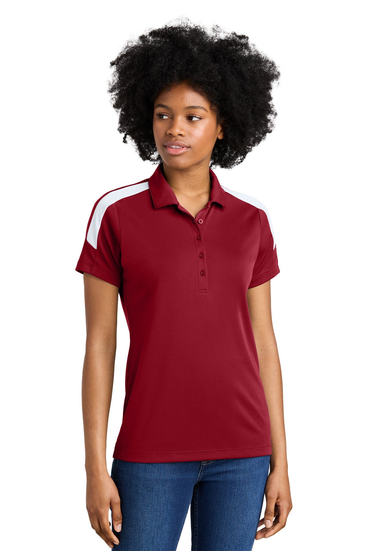 Sport-Tek LST104 Women's Competitor ™  United Polo