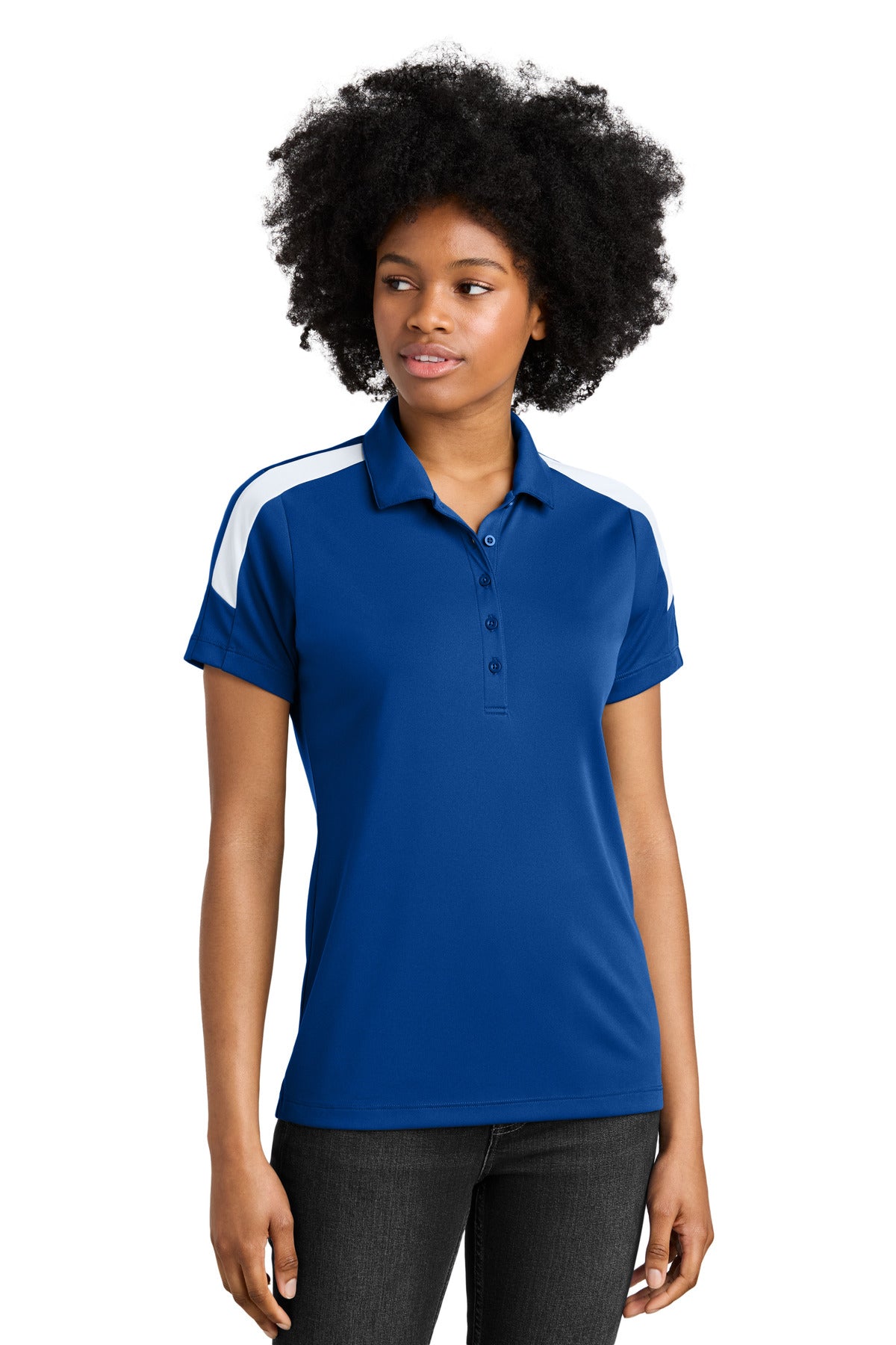 Sport-Tek LST104 Women's Competitor ™  United Polo