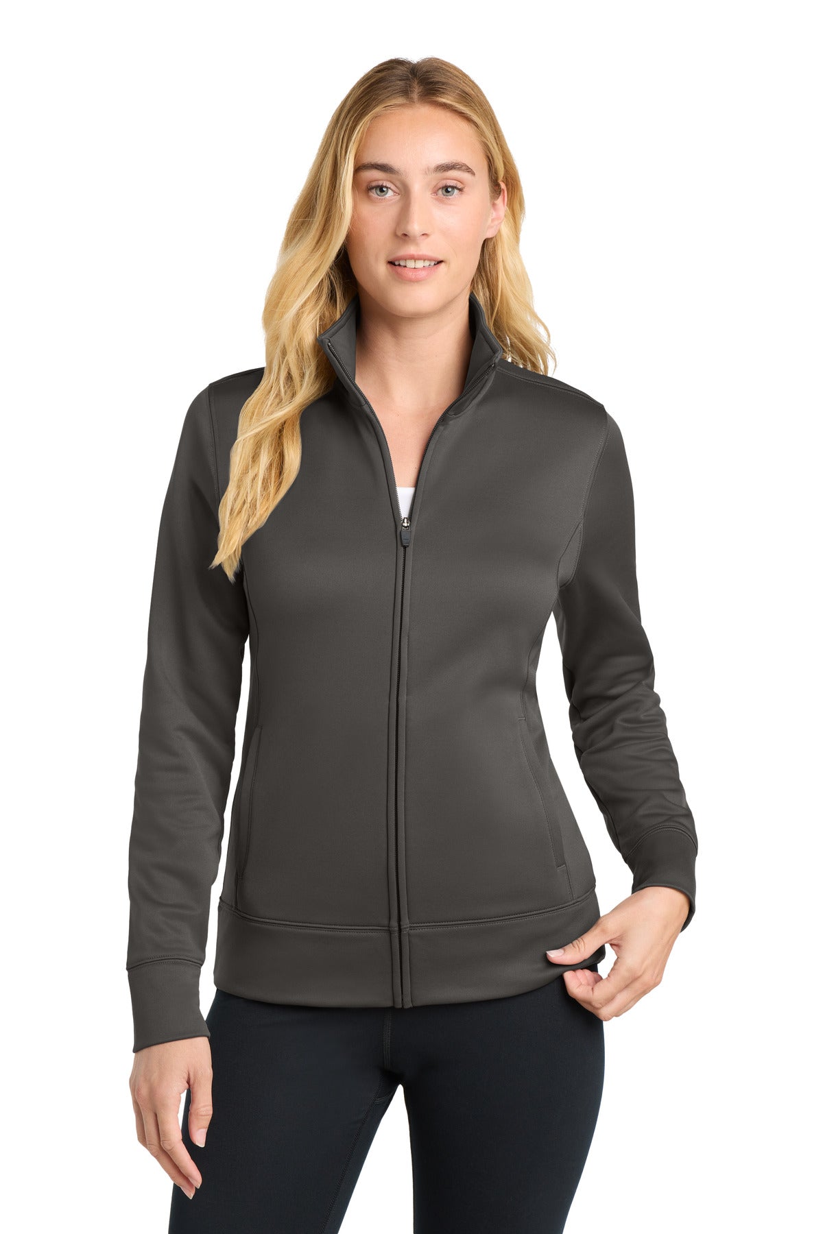 Sport-Tek LST241 Women's Sport-Wick   Fleece Full-Zip Jacket