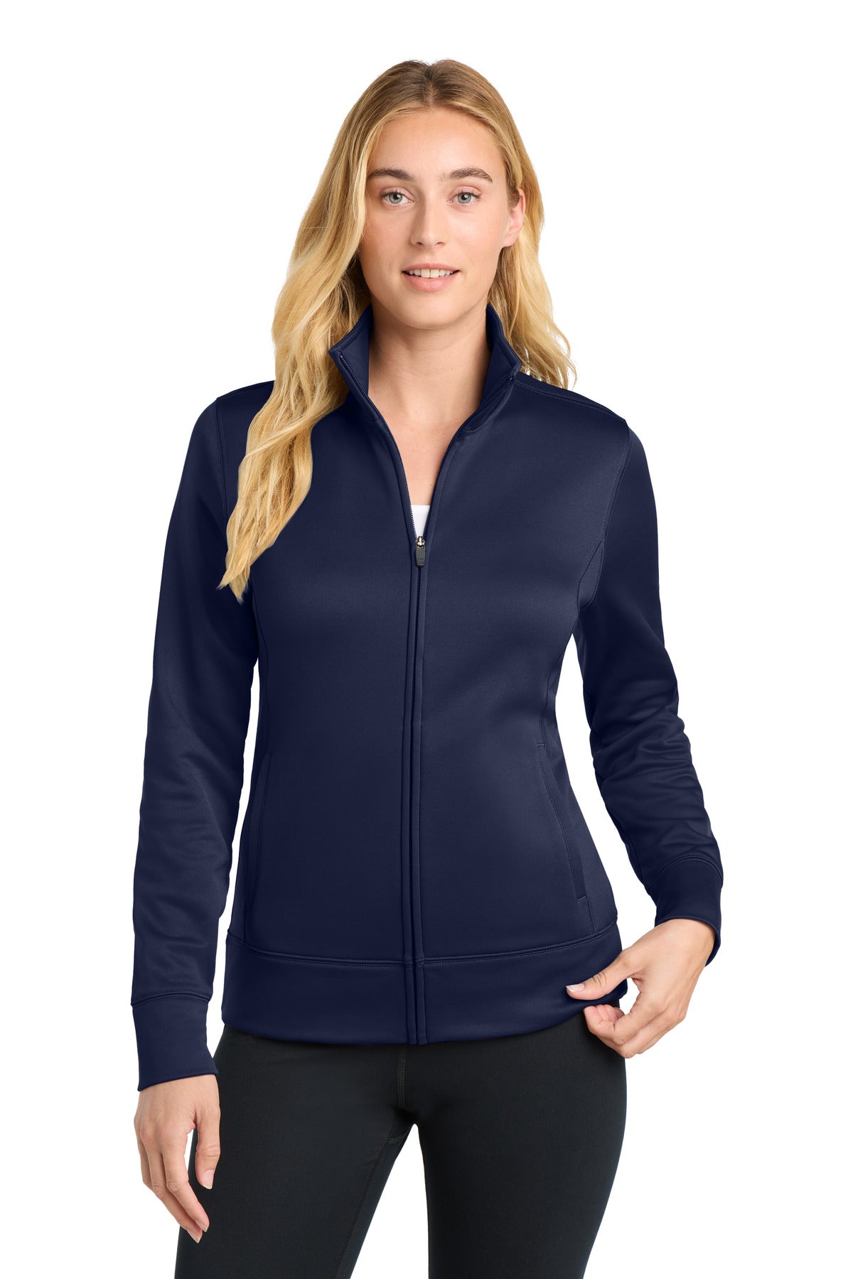 Sport-Tek LST241 Women's Sport-Wick   Fleece Full-Zip Jacket
