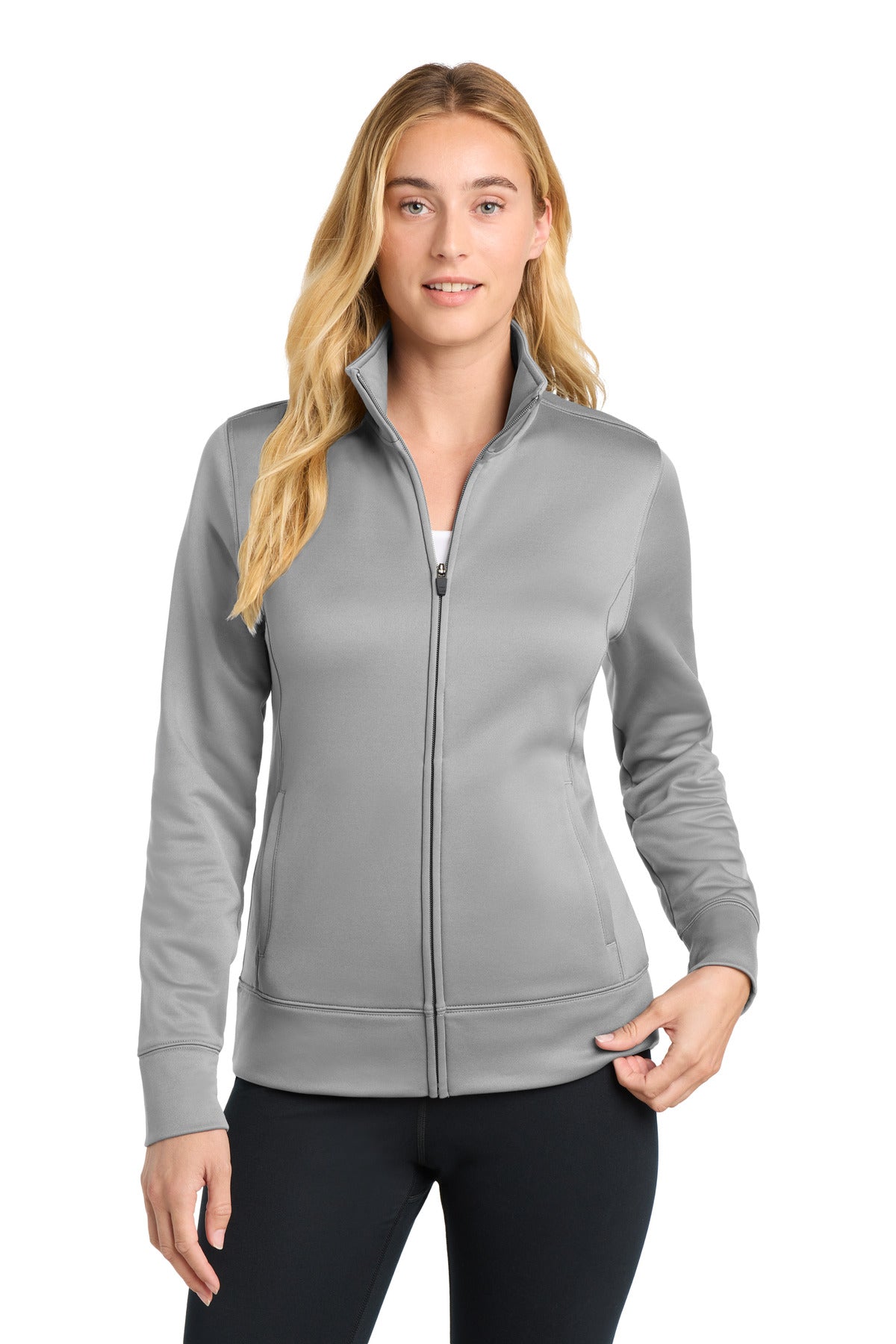 Sport-Tek LST241 Women's Sport-Wick   Fleece Full-Zip Jacket