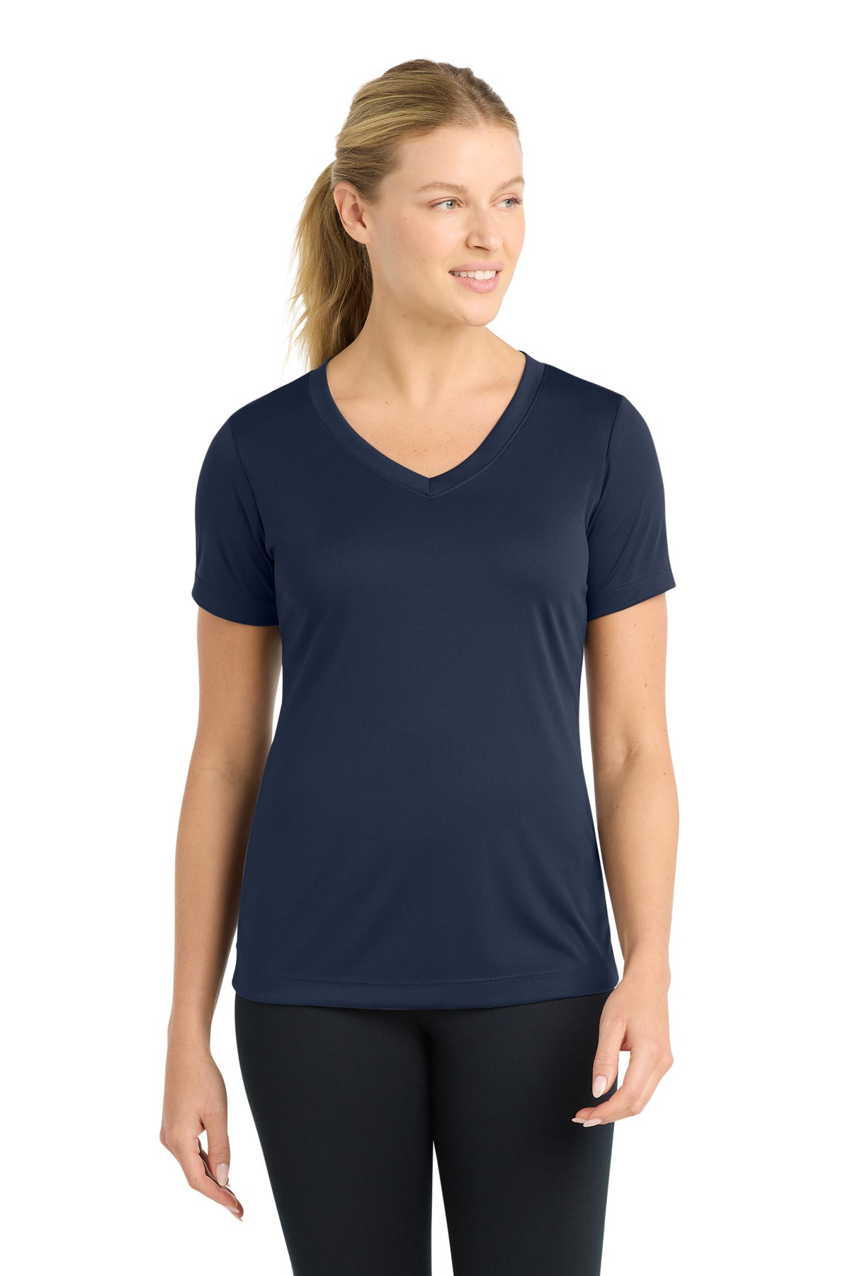 Sport-Tek LST353 Women's PosiCharge   Competitor™ V-Neck Tee