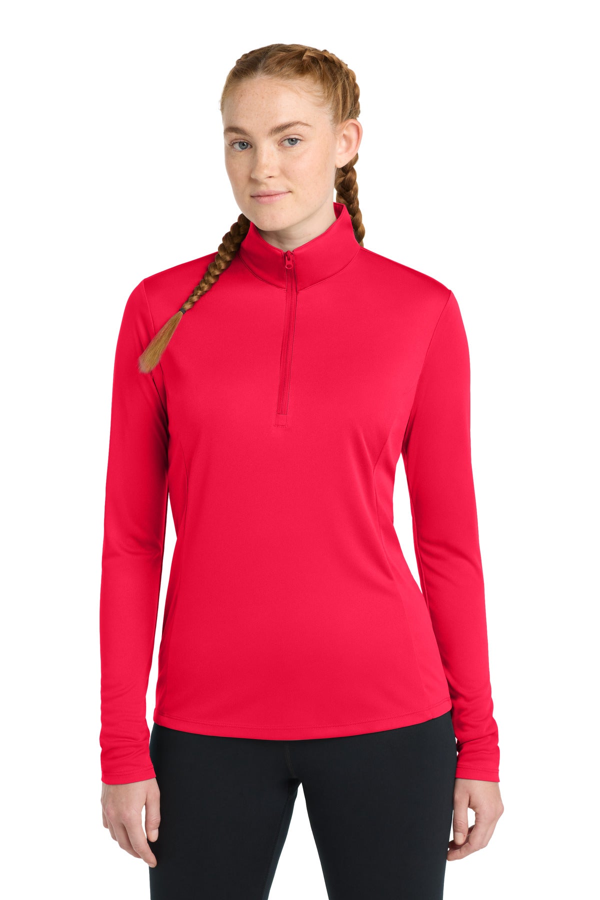 Sport-Tek LST357 Women's PosiCharge   Competitor ™  1/4-Zip Pullover