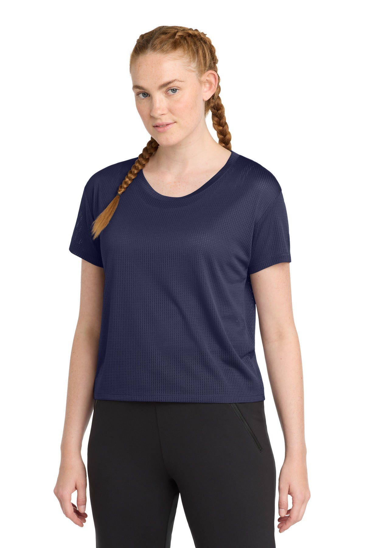 Sport-Tek LST411 Women's PosiCharge    Draft Crop Tee