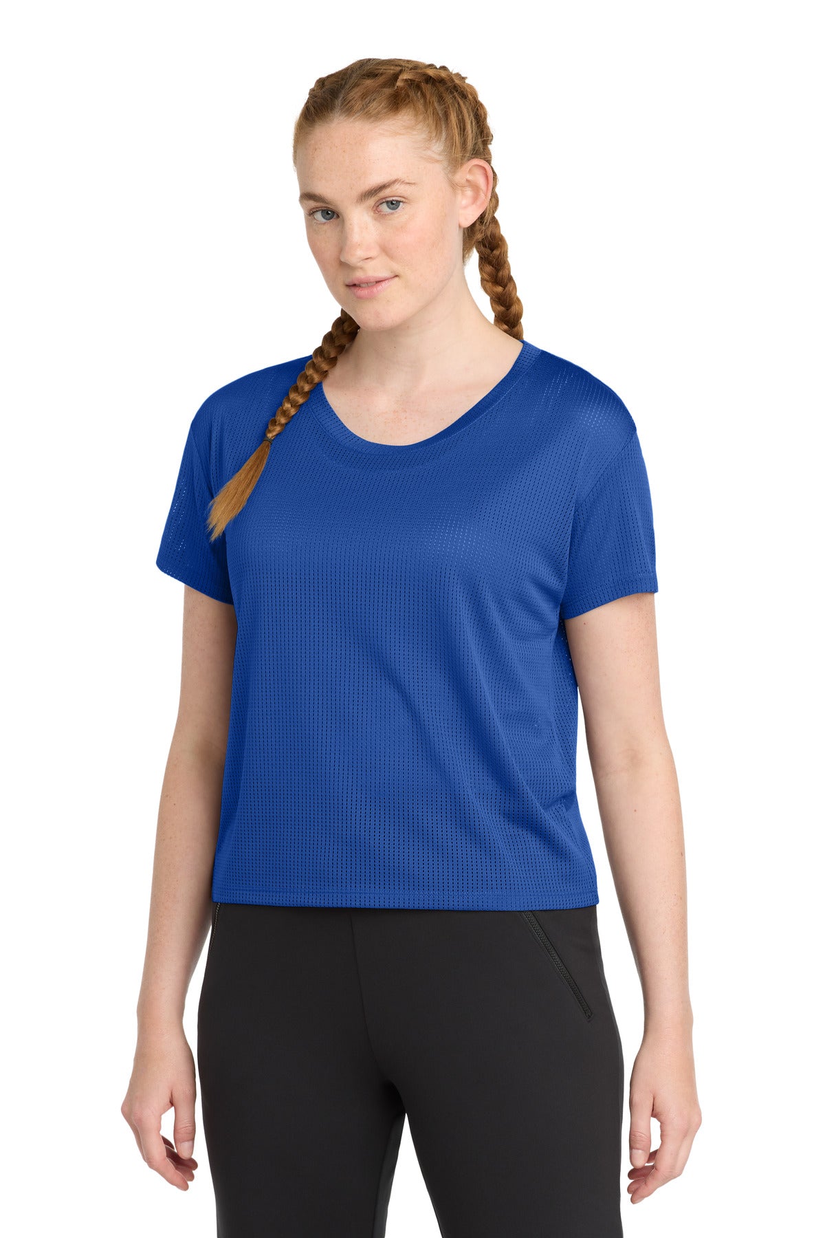 Sport-Tek LST411 Women's PosiCharge    Draft Crop Tee