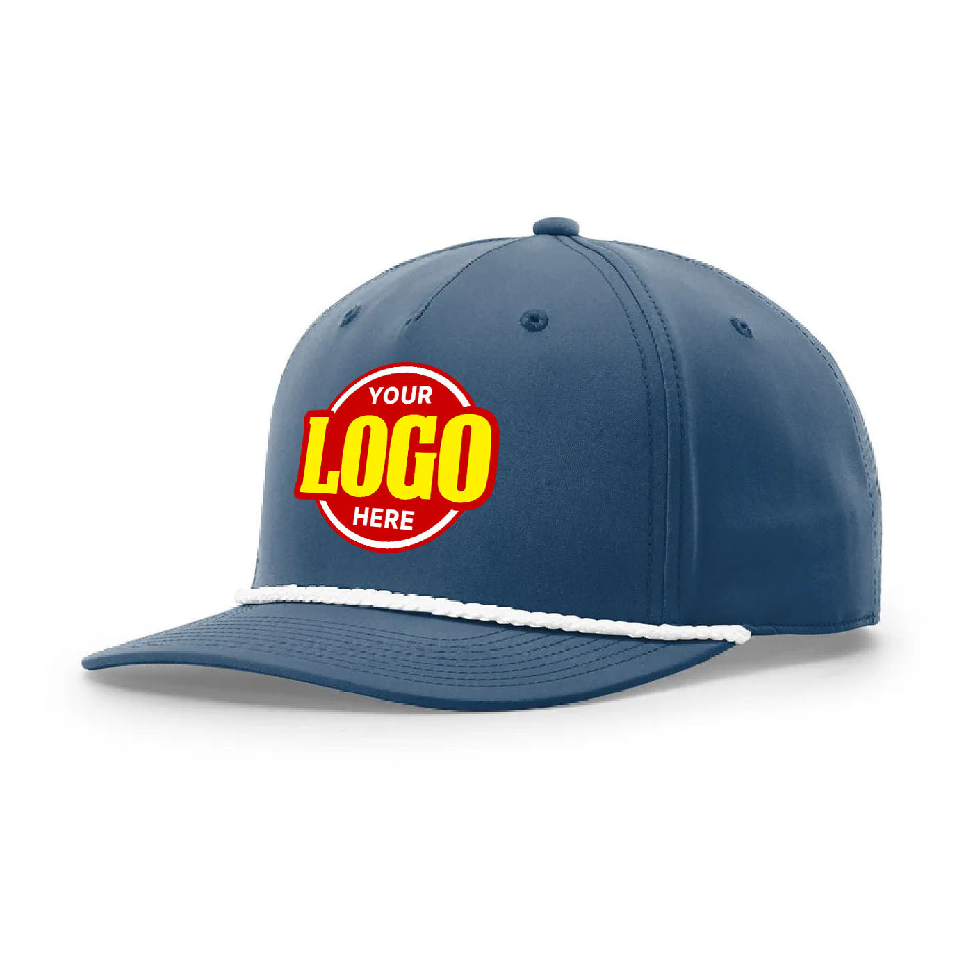 Custom Embroidered Richardson 258 Five Panel Classic Rope Cap
