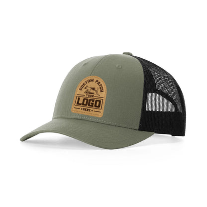 Custom Patch Richardson 115 Low Pro Trucker Cap, Snapback Hat