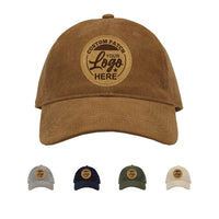Custom Patch The Game GB568 Relaxed Corduroy Cap