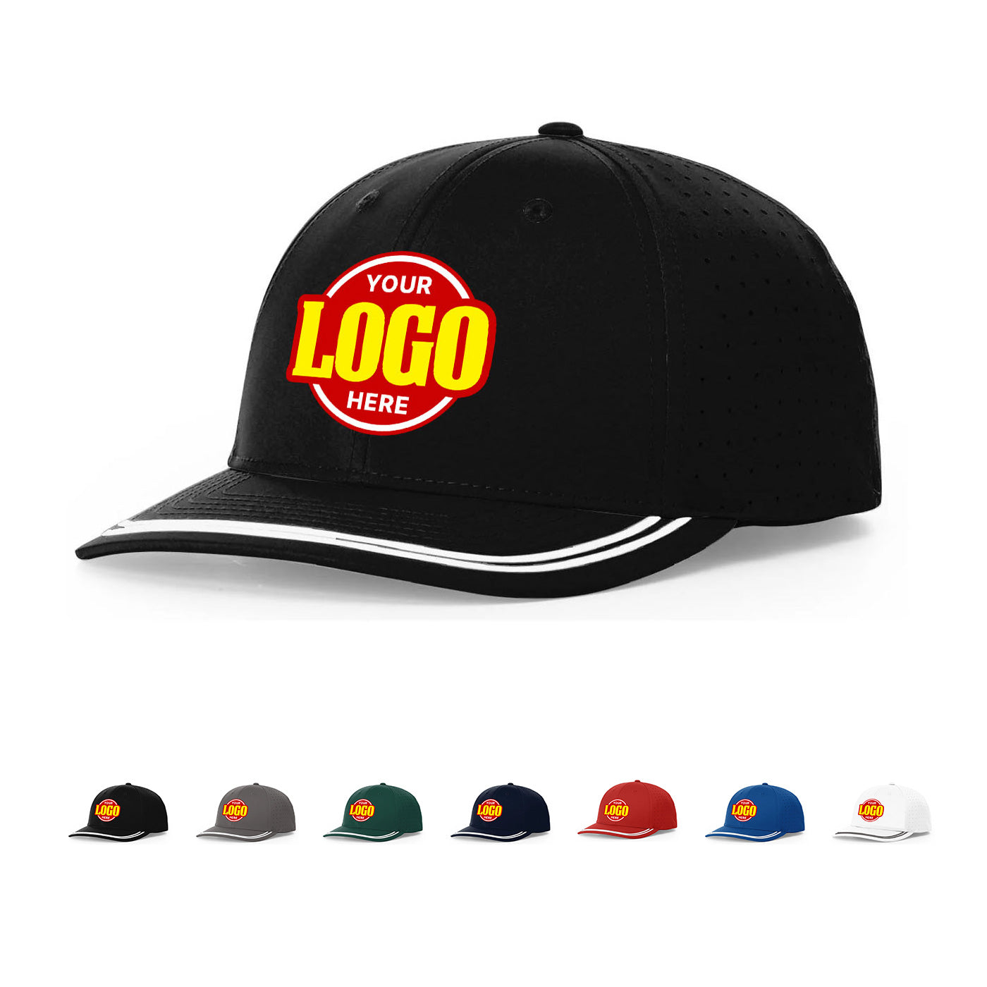 Custom Embroidered Richardson 176 Lite Performance Cap Star Hats And