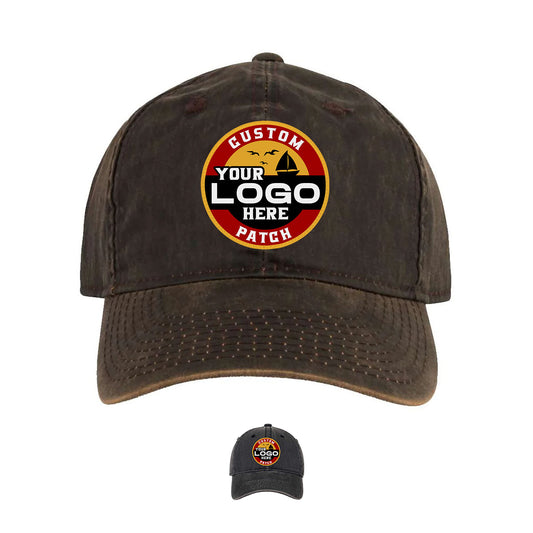 Custom Patch The Game GB425 Rugged Blend Cap - Star Hats & Embroidery