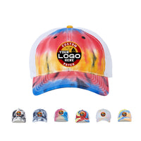 Custom Patch The Game GB470 Lido Tie-Dyed Trucker Cap