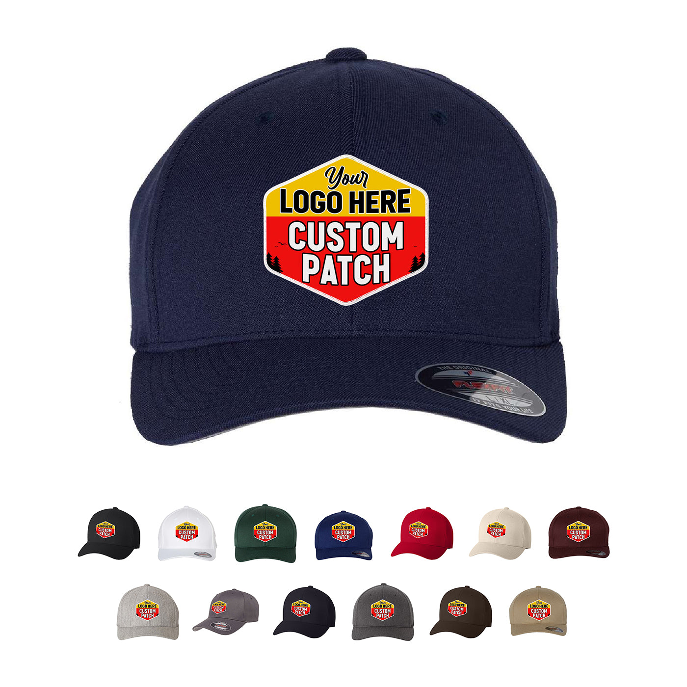 Custom Patch Flexfit 6477 Wool-Blend Cap