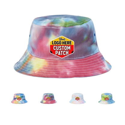 Custom Patch The Game GB493 The Newport Tie-Dyed Bucket Hat