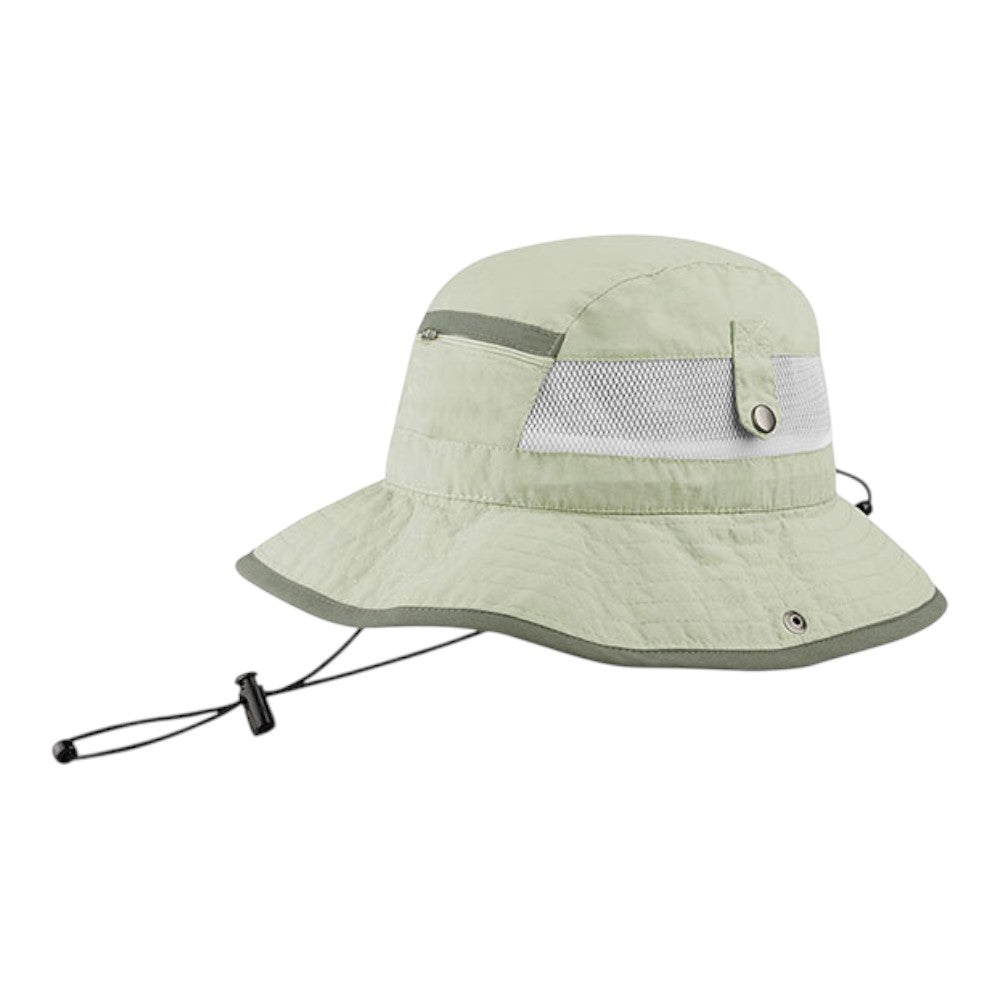Juniper J7225 Taslon UV Bucket Hat with Zipper Pocket